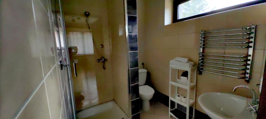 Kúpeľňa v ubytovaní pod Klimczokiem