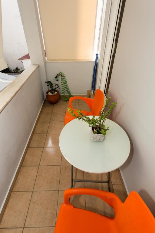 Posezení v ubytování Eleni Apartments