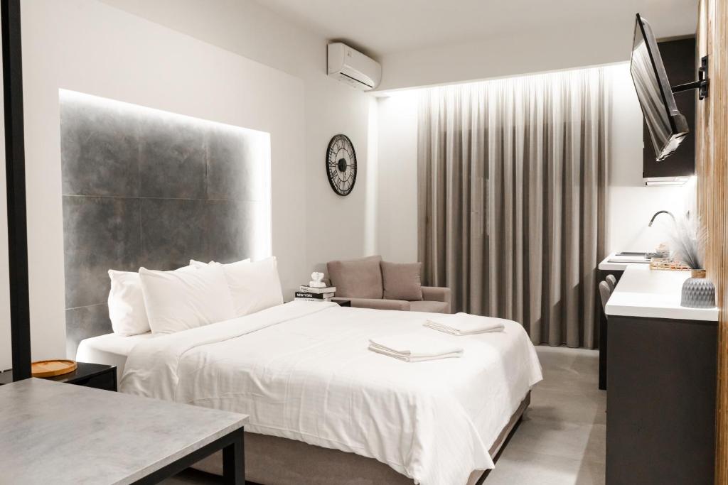 Posteľ alebo postele v izbe v ubytovaní Aellw cozy apartment 1