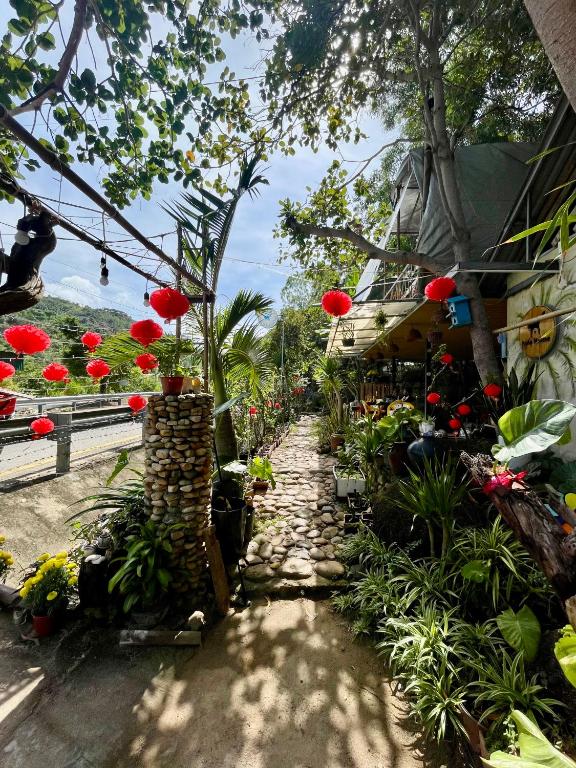 Zahrada ubytování Mèo Home - Bụi Homestay