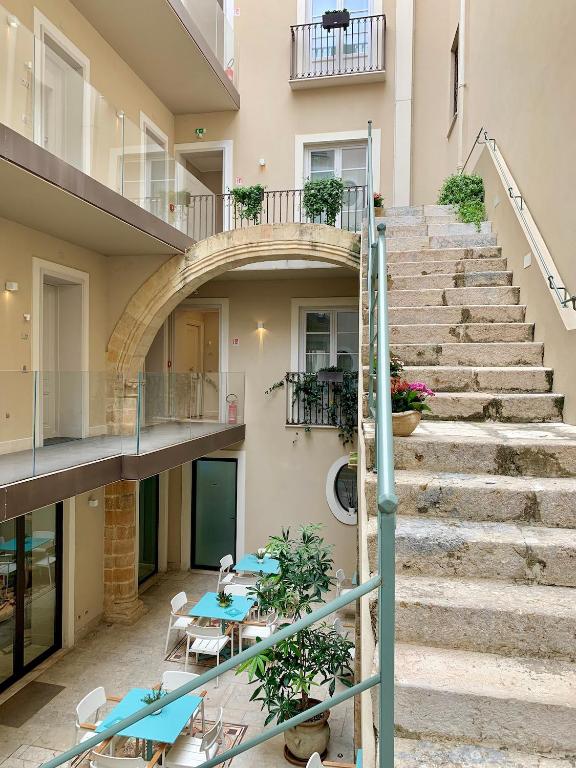 Balkón alebo terasa v ubytovaní Hotel San Michele