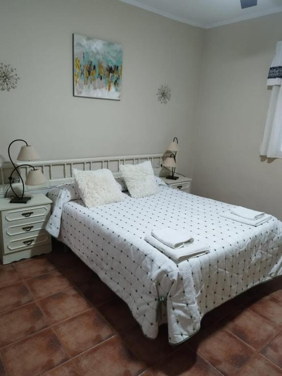 Posteľ alebo postele v izbe v ubytovaní Casa Rural Vista Bella