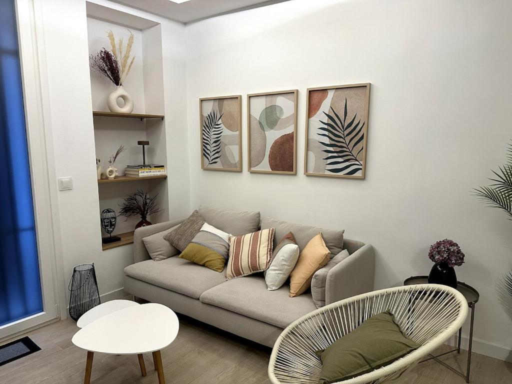 Гостиная зона в Apartamento exclusivo en Goya