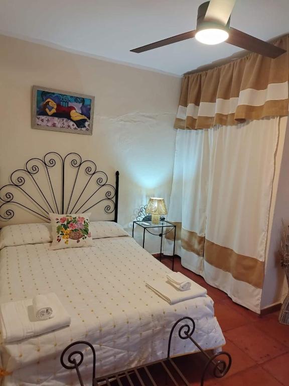 Posteľ alebo postele v izbe v ubytovaní Casa Rural Vista Bella