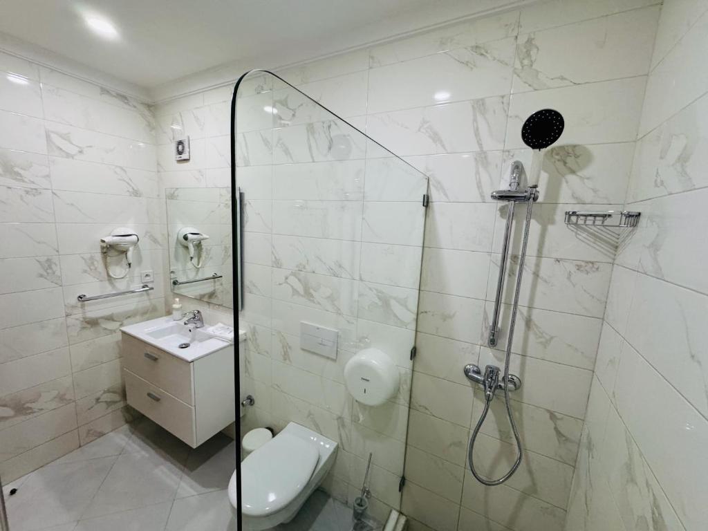 Een badkamer bij Modern Apartment in the heart of Tangier