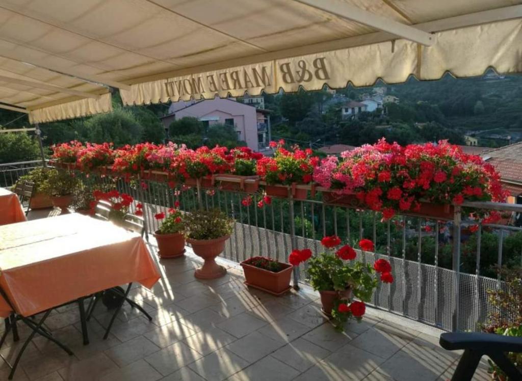 Balkon lub taras w obiekcie B&B Mare e Monti
