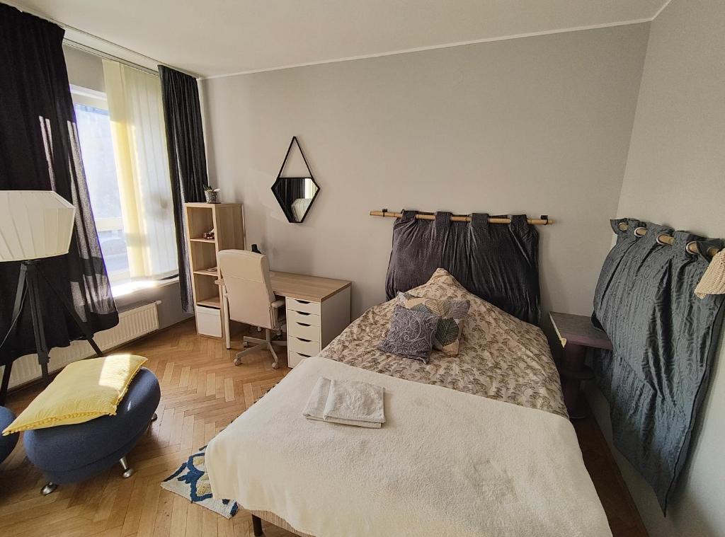 Postel nebo postele na pokoji v ubytování ToTuToTam