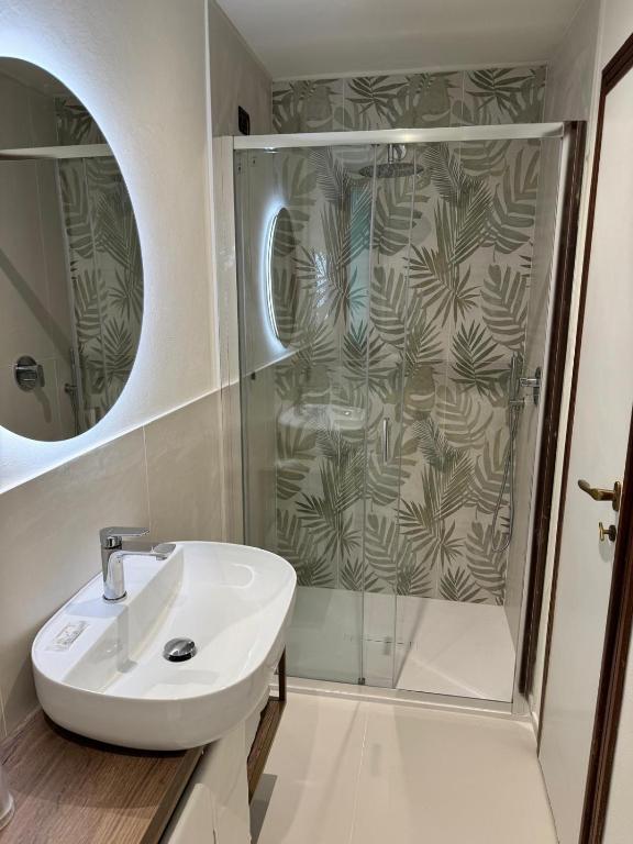 Kúpeľňa v ubytovaní Hotel Corallo