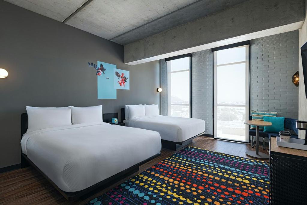 Aloft by Marriott Guadalajara Sur - Aloft, Habitación, 2 Camas Queen