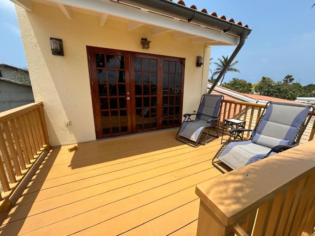 Balkón nebo terasa v ubytování Paradera Palms Apt 2