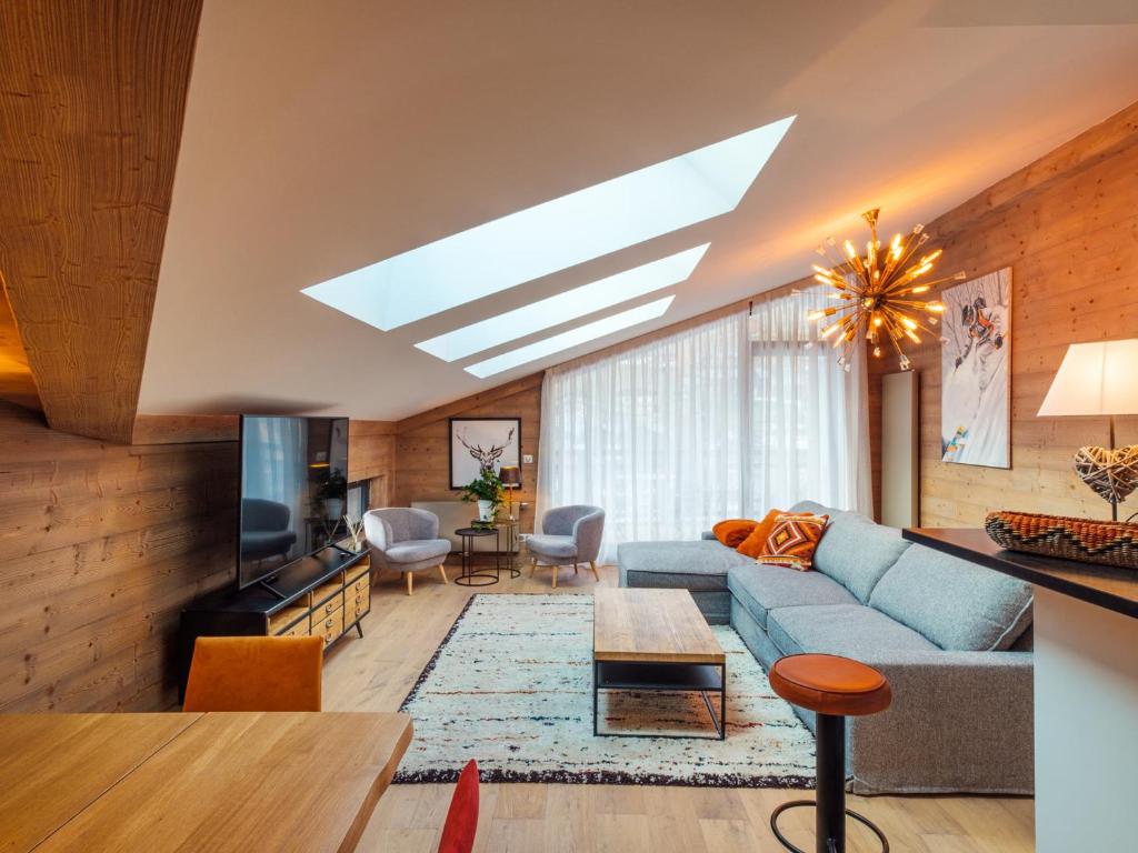 Appartement neuf aux Gets, 3 chambres, vue montagne, parking