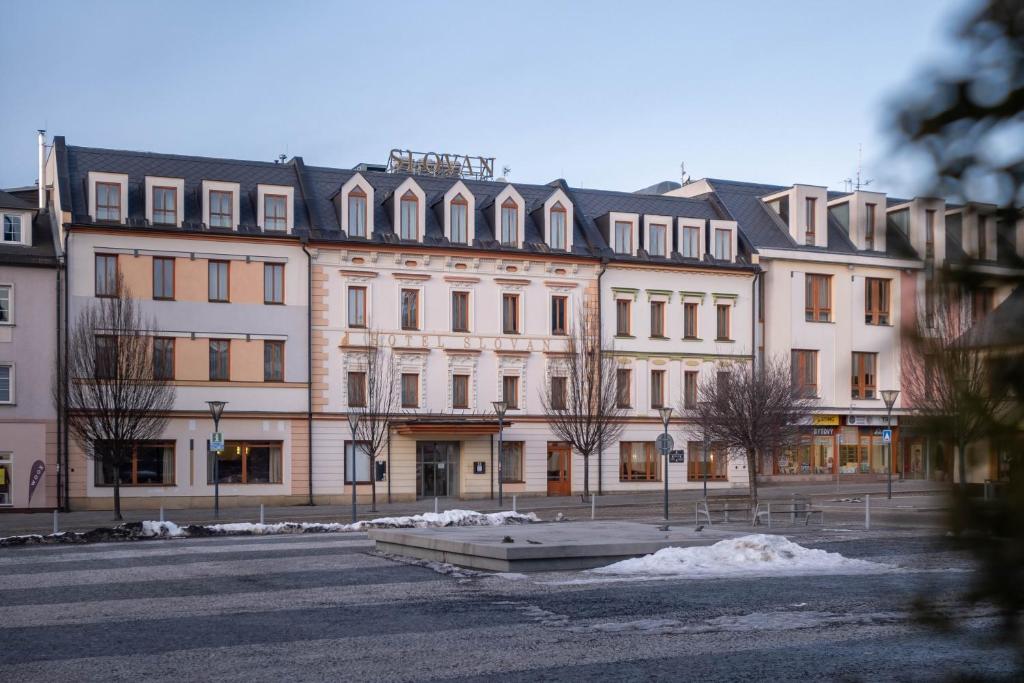 Budova, kde se hotel nachází