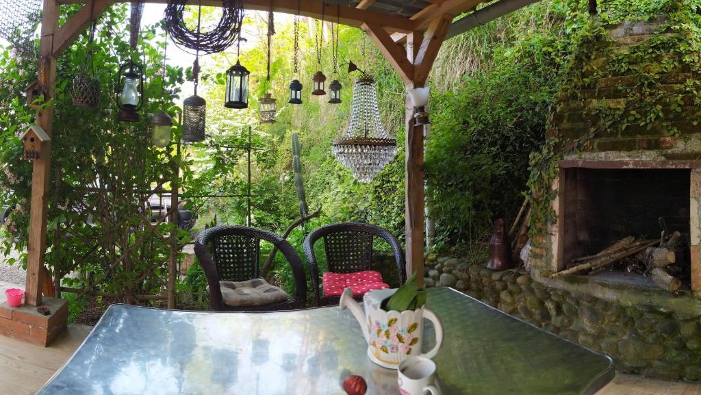 Zahrada ubytování Holiday chalet