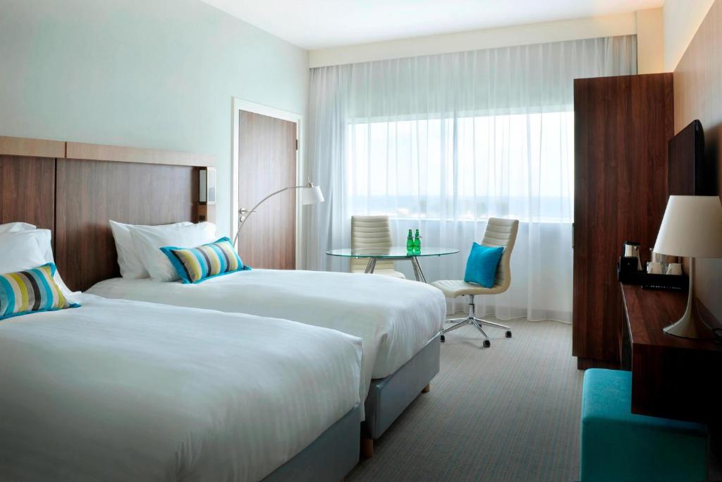 Courtyard by Marriott Gdynia Waterfront - Guest Room, 2 Twin/Single Bed(s), Sea View