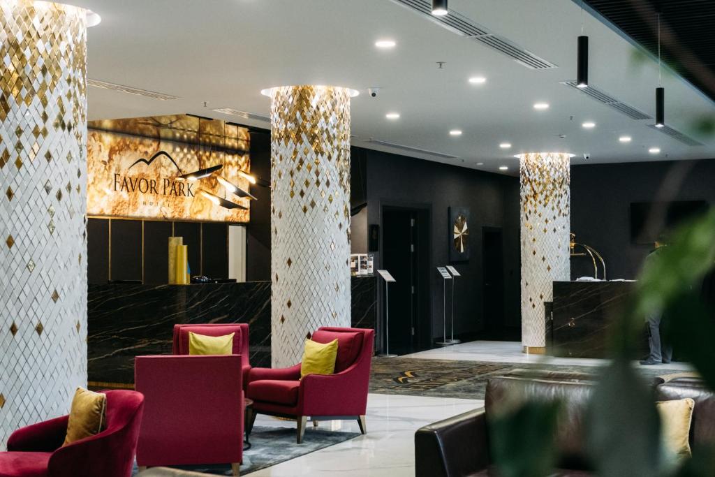 Posezení v ubytování Favor Park Hotel