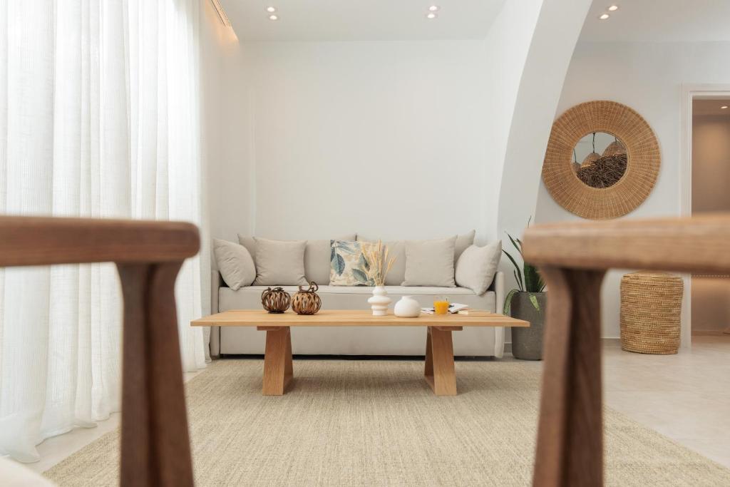 Posezení v ubytování Seanfinity Beachfront Suites
