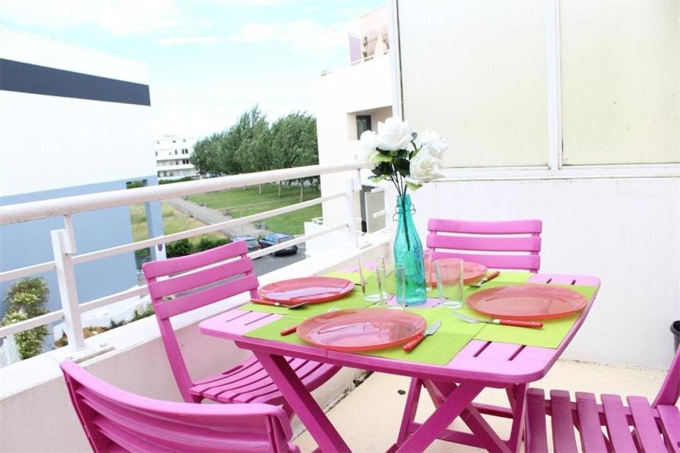 Μπαλκόνι ή βεράντα στο Appt Studio mezza LA ROCHELLE - LR030-A213