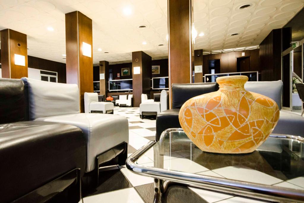 Posezení v ubytování Grand Hotel Helios