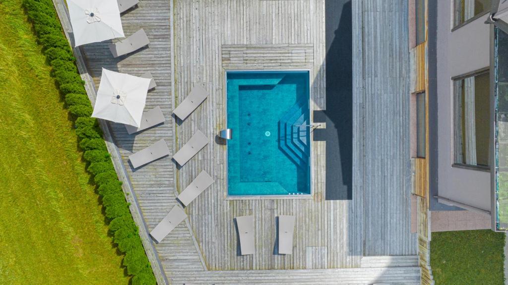 Bazén v ubytování Linta Hotel Wellness & Spa nebo v jeho okolí