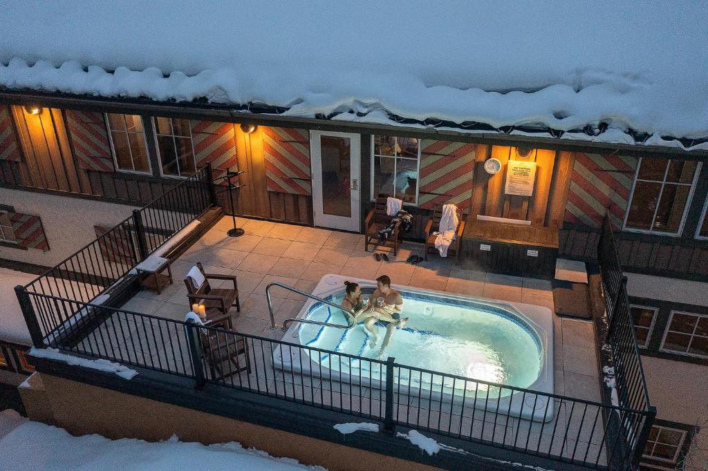 Lift House Lodge, Pet Friendly Studio Condo v zimě
