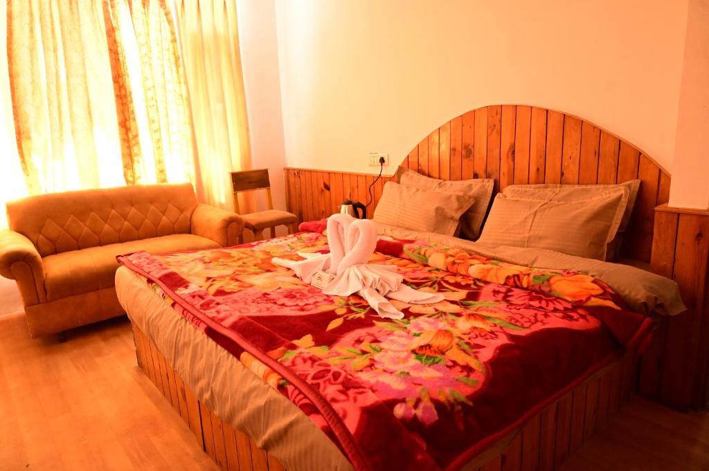Posezení v ubytování Rest N Ramble - Manali