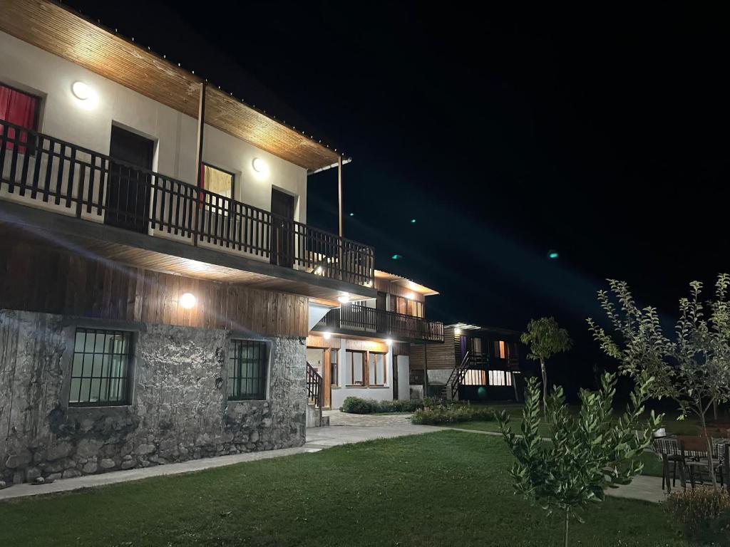 Budova, kde se bed and breakfast nachází