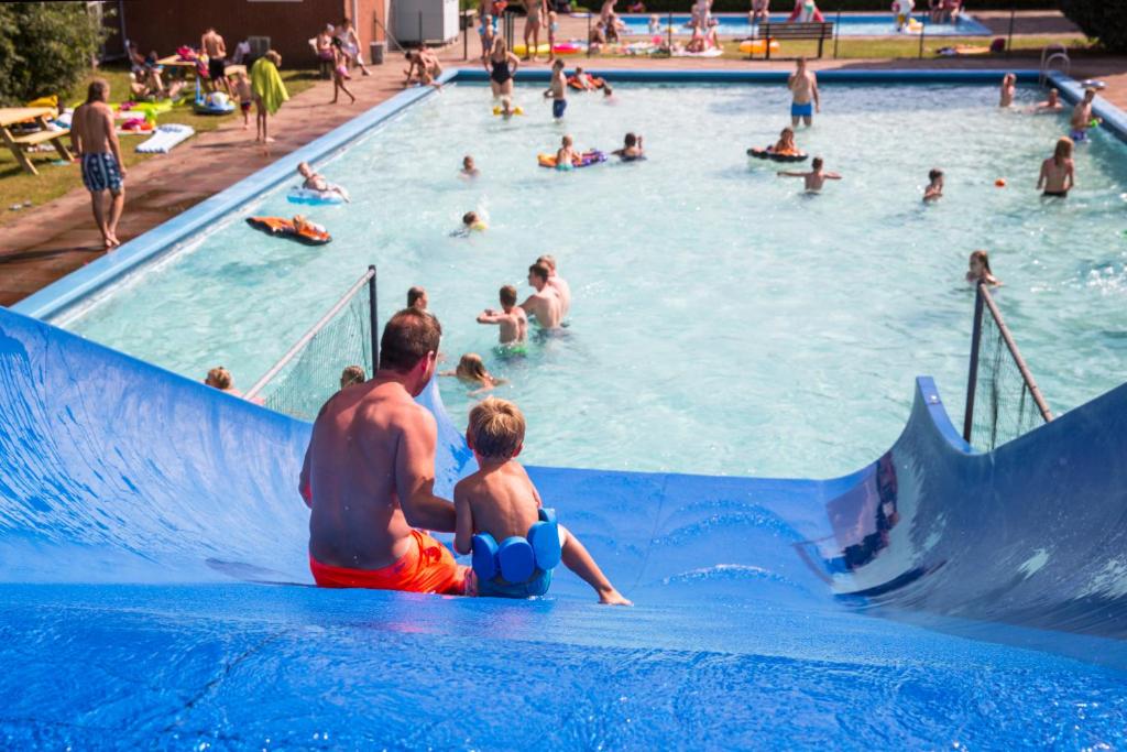 Bazén v ubytování Vakantiepark de Luttenberg nebo v jeho okolí