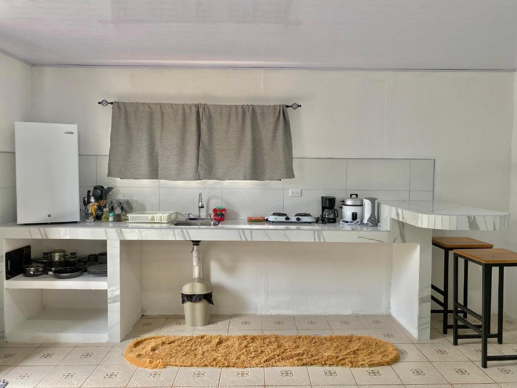 Kuchyň nebo kuchyňský kout v ubytování Anluka-House