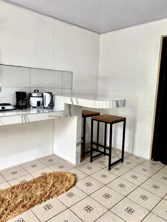 Kuchyň nebo kuchyňský kout v ubytování Anluka-House