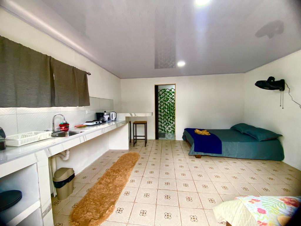 Kuchyň nebo kuchyňský kout v ubytování Anluka-House