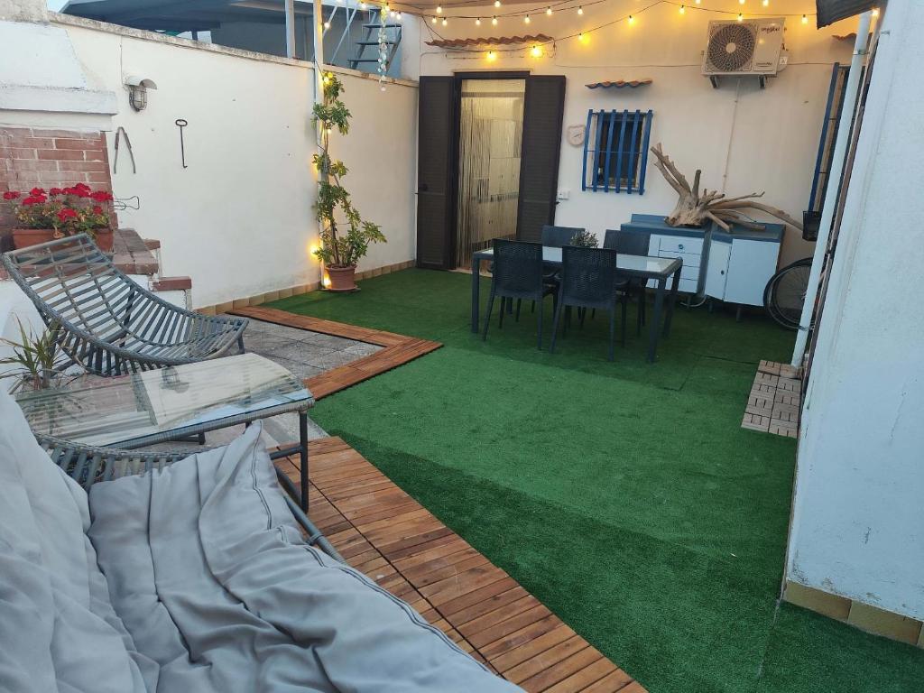 Et opholdsområde på Villetta Giulia