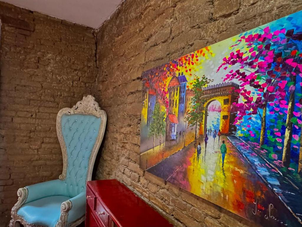 Posezení v ubytování Casa Cordoba