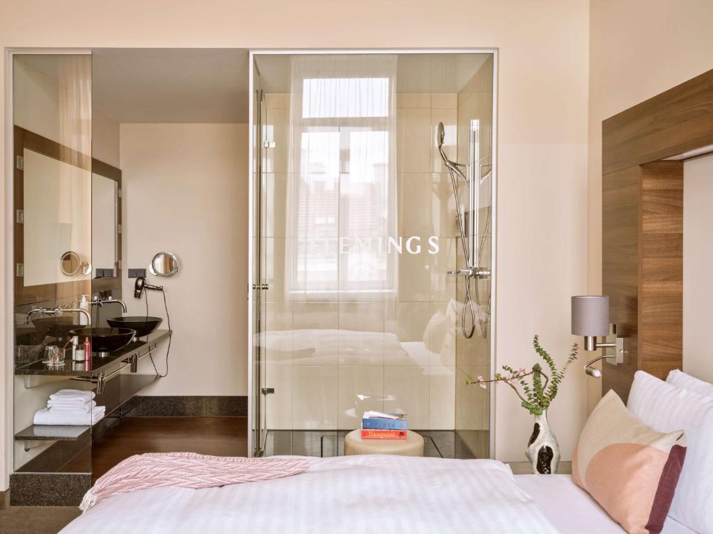 Koupelna v ubytování Flemings Selection Hotel Wien-City