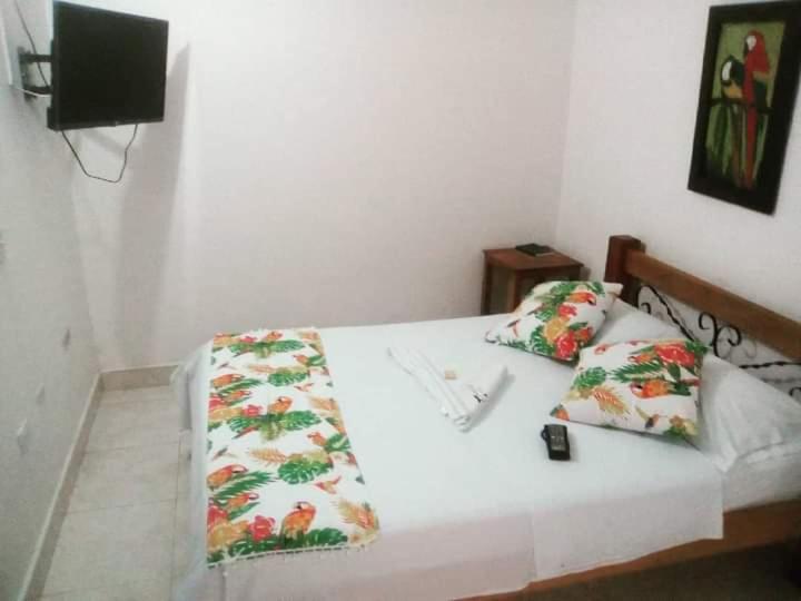 Postel nebo postele na pokoji v ubytování El Palmar