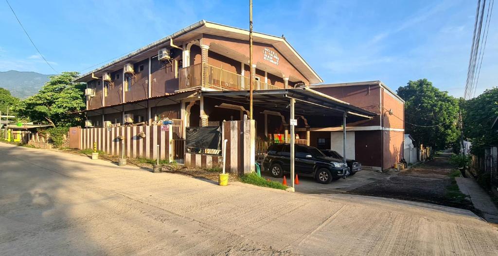 Budova, kde se aparthotel nachází