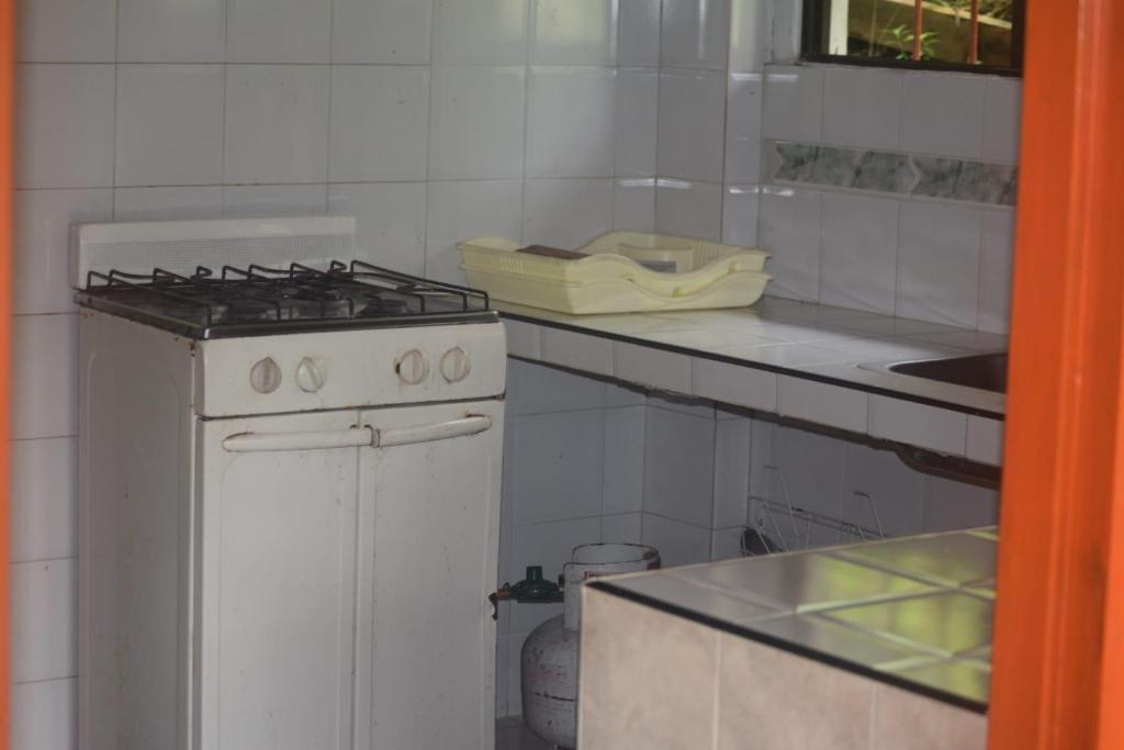 Kuchyň nebo kuchyňský kout v ubytování Finca la soñada