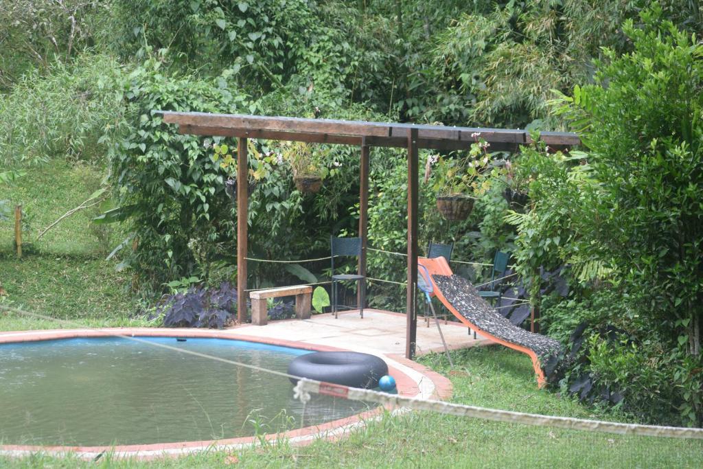 Bazén v ubytování Finca la soñada nebo v jeho okolí