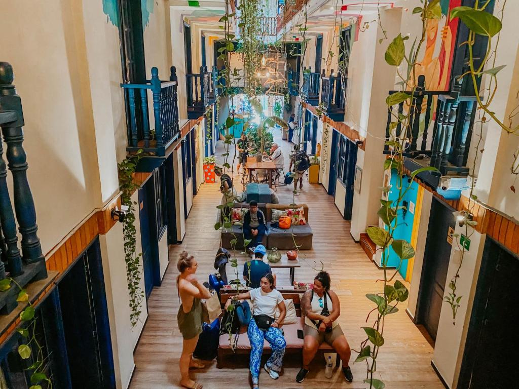 Restaurace v ubytování Viajero Cartagena - Getsemaní Hostel