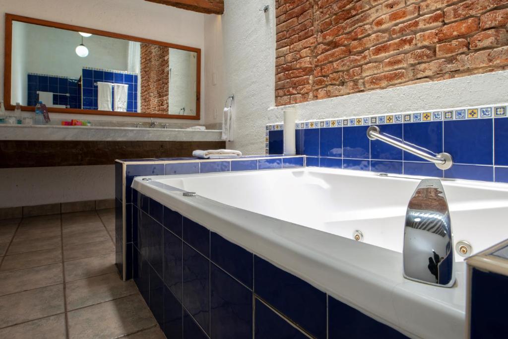 Koupelna v ubytování Hotel Los Juaninos
