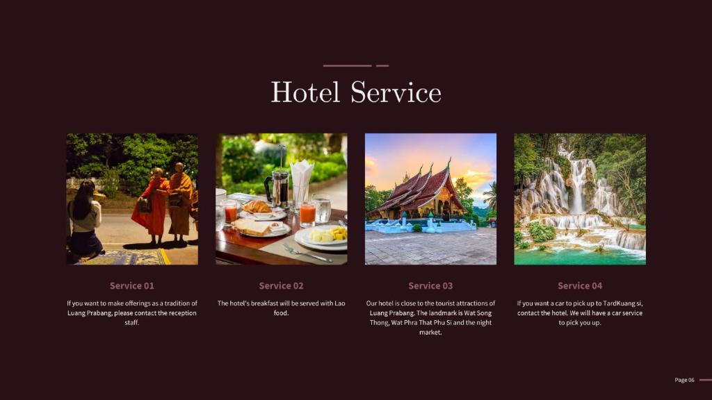 Villa Ang Thong - デラックスツイン グラウンドフロア