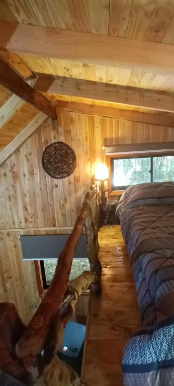 Posezení v ubytování Cabaña Arrayan