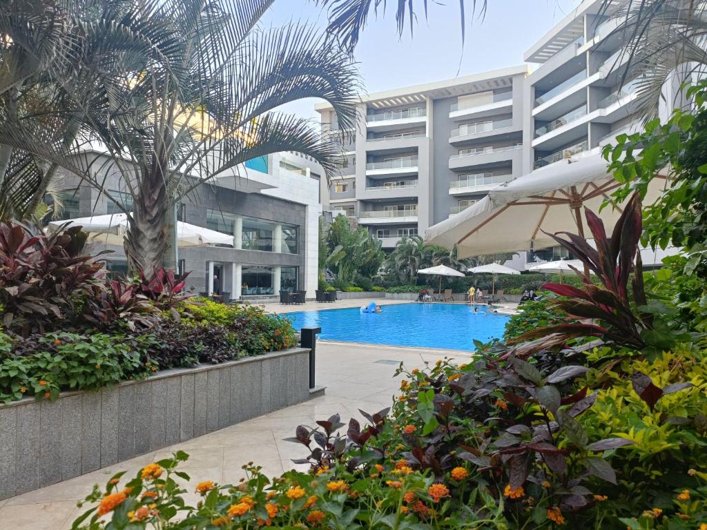 Bazén v ubytování Sheraton Ocean 7-PRIVATE SUITES nebo v jeho okolí