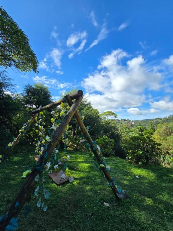 A área de jogos para crianças em Pousada Valle do Sol