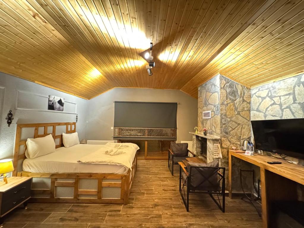 Taş Mahall Luxury Hotel - Camera Doppia Deluxe Con Balcone E Vista Sul Mare