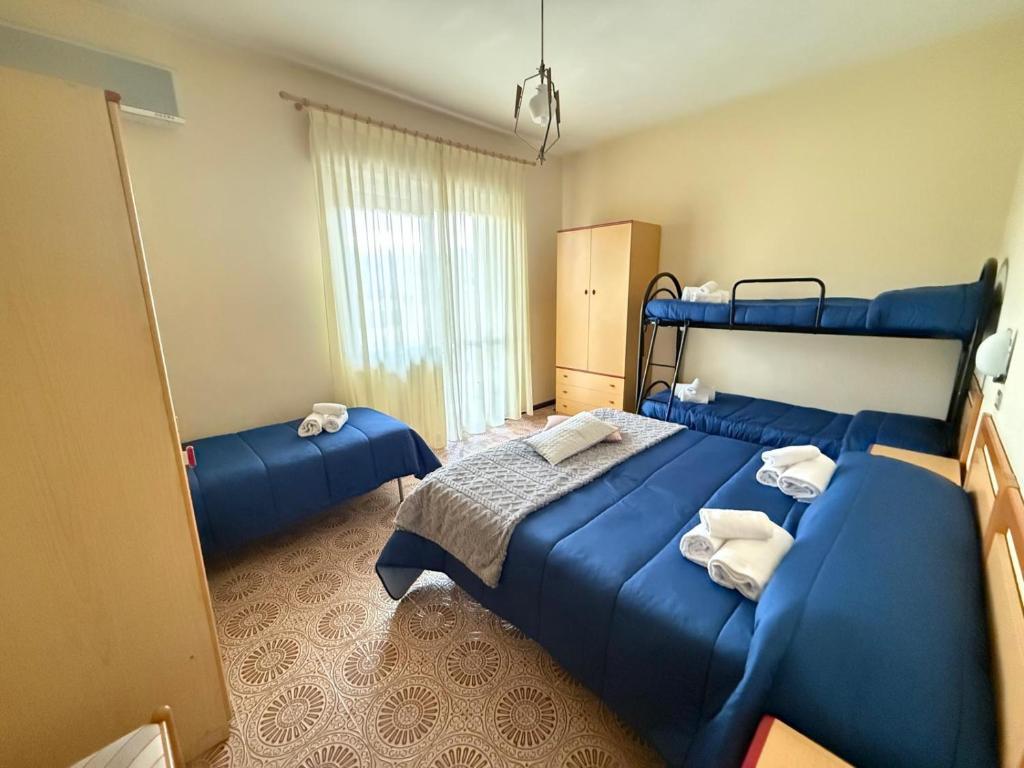 Postel nebo postele na pokoji v ubytování Hotel Blurelda