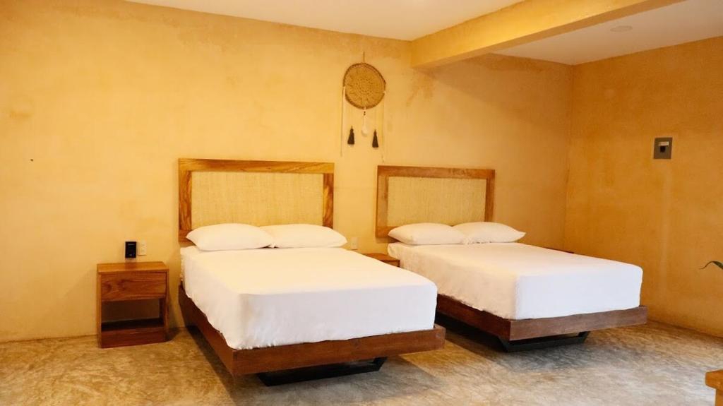 Ένα ή περισσότερα κρεβάτια σε δωμάτιο στο Casa Eve room 4