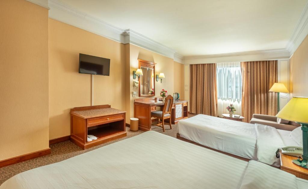Royal Benja Hotel - Big Room Family-Friendly - Resim 42