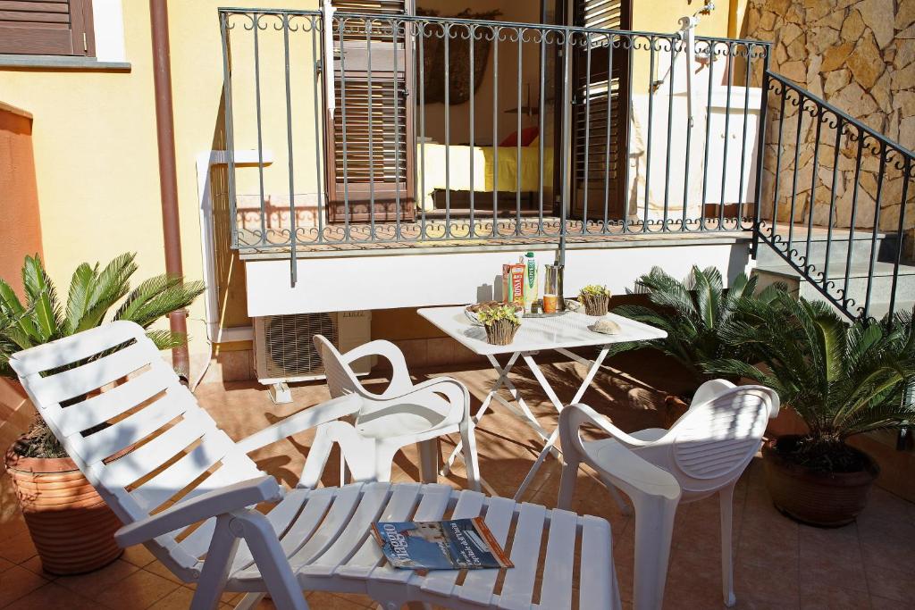 Balkón alebo terasa v ubytovaní Adriana casa vacanze mare Etna Sicilia