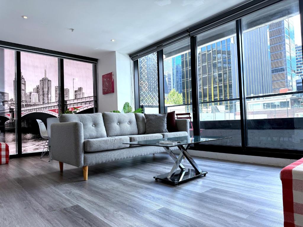 Aura on Flinders Serviced Apartments - Resim 42