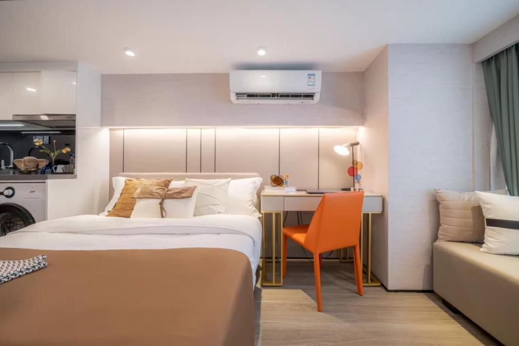 Posezení v ubytování Yunbo Hotel
